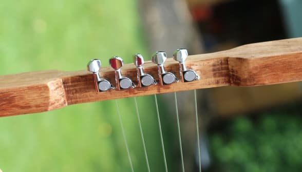 Begena traditional harp instrument